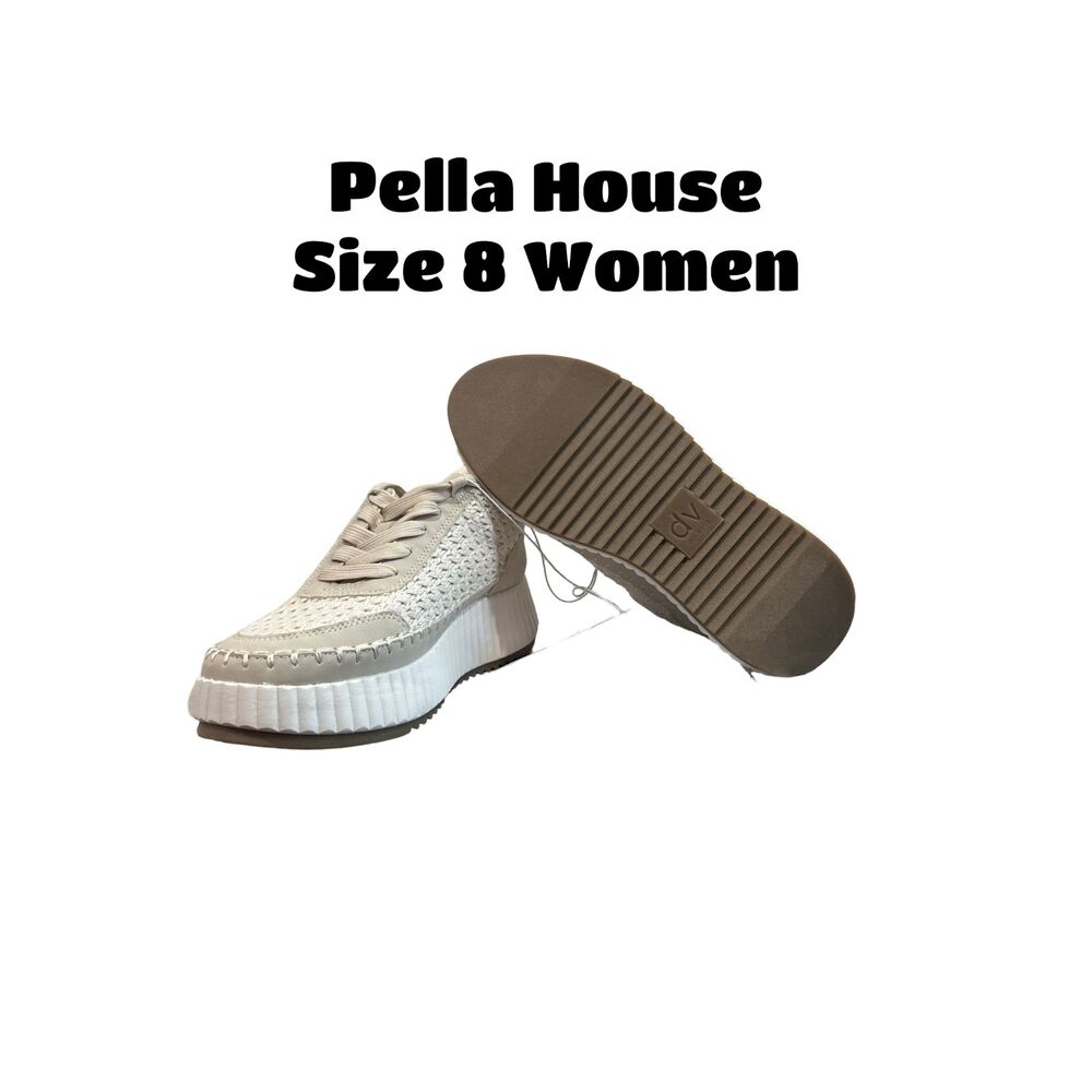 Dolce Vita Women's Dolen Sneaker Frida White Size 8 - Picture 2 of 6